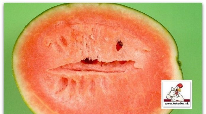 Обрнете внимание ! Ако видите процеп во лубеницата, веднаш фрлете ја