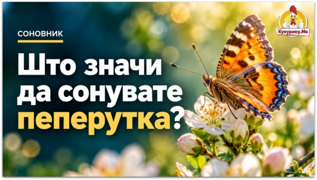 Што значи да сонувате пеперутка ? Симболика на љубов, радост и промени