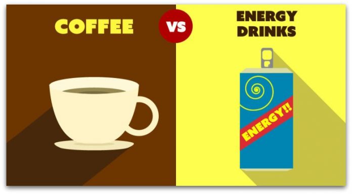 Кафето Vs Енергетски пијалаци