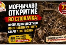 Морничаво откритие во Словачка ! Пронајдени десетици обезглавени скелети стари 7.000 години