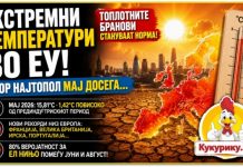 Коперник предупредува ! Топлотните бранови стануваат нова реалност, мај беше втор најтопол во историјата