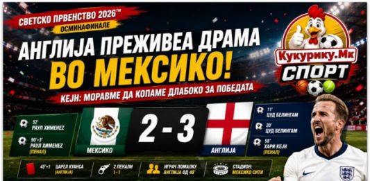 Англија по голема драма го урна Мексико ! Кејн: Копавме длабоко за оваа победа