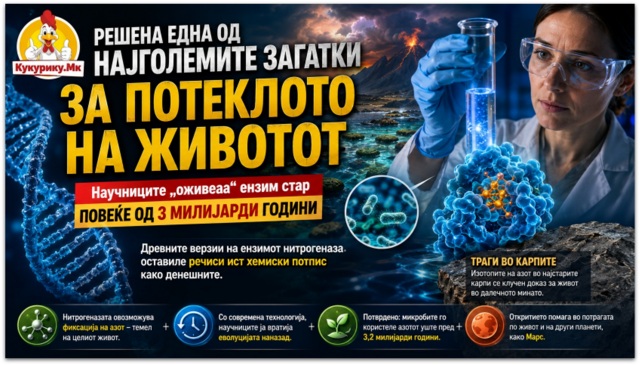 Една од најголемите мистерии за потеклото на животот доби ново објаснување