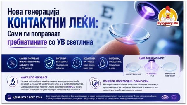 Нова генерација контактни леќи