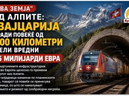 Под Алпите се крие „нова земја“ ! Швајцарија изгради повеќе од 2.000 километри тунели