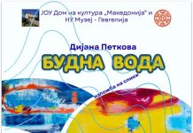 БУДНА ВОДА ! Изложба на слики од Дијана Петкова