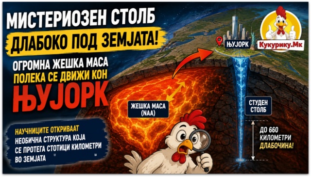 МИСТЕРИОЗЕН СТОЛБ ДЛАБОКО ПОД ЗЕМЈАТА