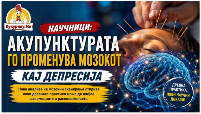 Акупунктурата можеби предизвикува промени во мозокот кај депресијата