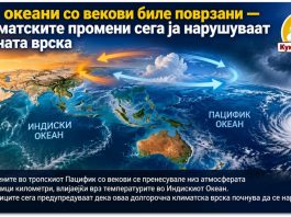 Два океани со векови биле поврзани – климатските промени сега ја нарушуваат нивната врска