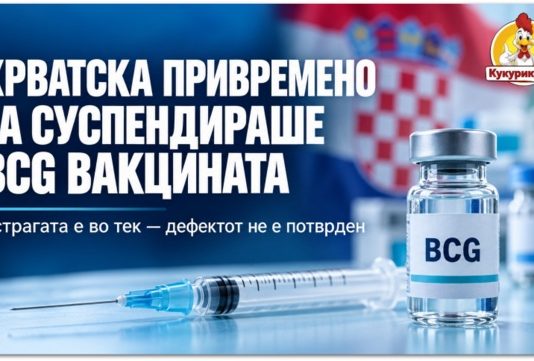 И Хрватска ја суспендира бугарската BCG вакцина ! Еве што се испитува и што треба да знаат родителите