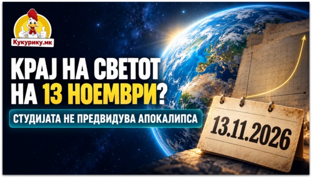 „Крај на светот“ на 13 ноември 2026