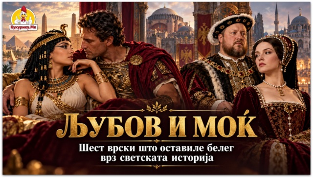Љубов и моќ ! Шест врски што оставиле белег врз светската историја