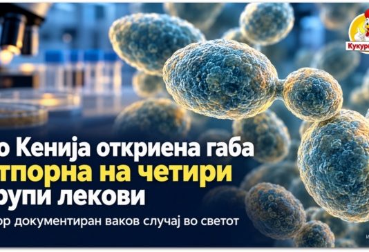 Во Кенија откриена габа отпорна на четири групи лекови – втор документиран ваков случај во светот