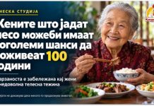 Кинеска студија ! Жените што јадат месо можеби имаат поголеми шанси да доживеат 100 години